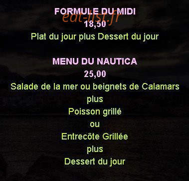 Le Nautica des Goudes — carte page 4