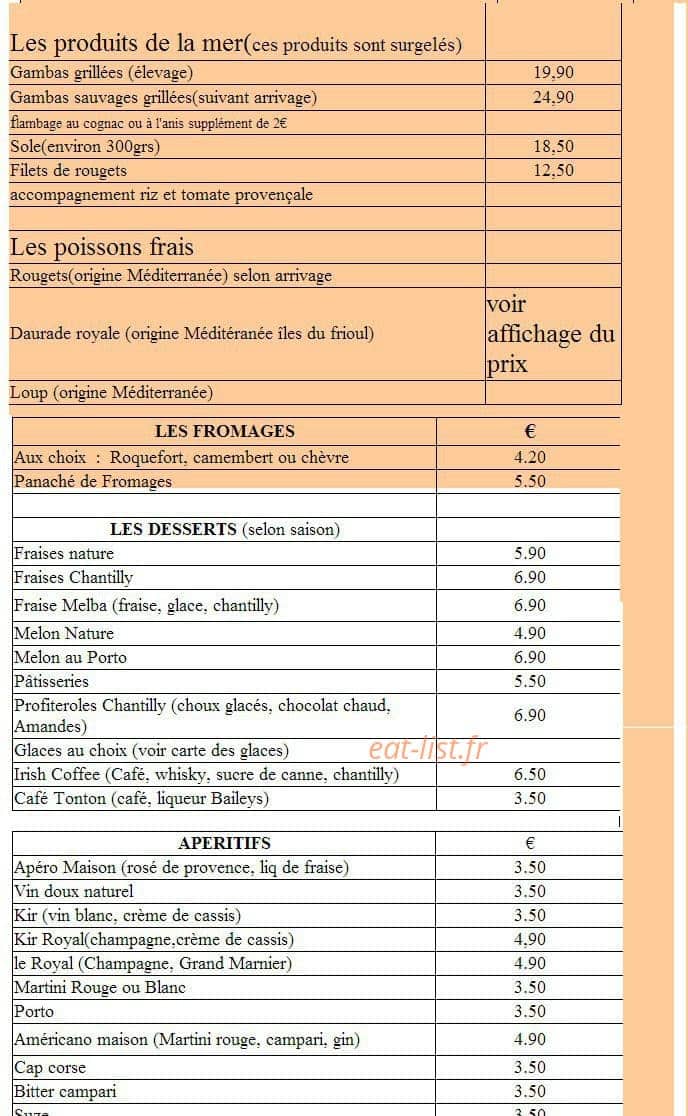 Le Tropicana — carte page 3