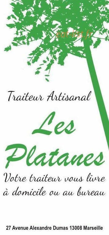 Les platanes — carte page 1