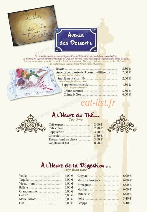 Les Trottoirs Marseillais — carte page 6