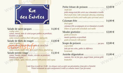 Les Trottoirs Marseillais — carte page 1