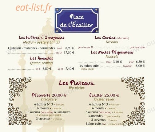 Les Trottoirs Marseillais — carte page 8