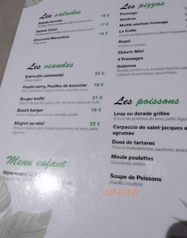 O-beach — carte page 1