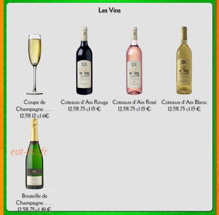 O'Brady's Irish pub — carte page 9
