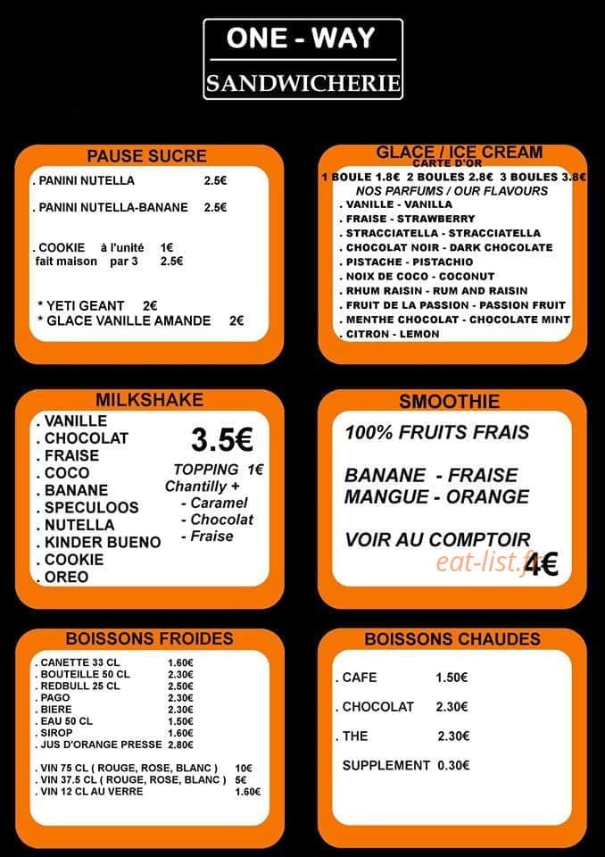 One-way — carte page 2