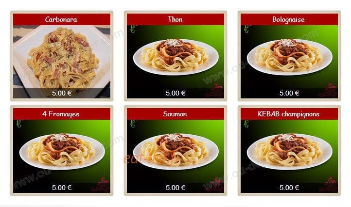 Pizza Up — carte page 8