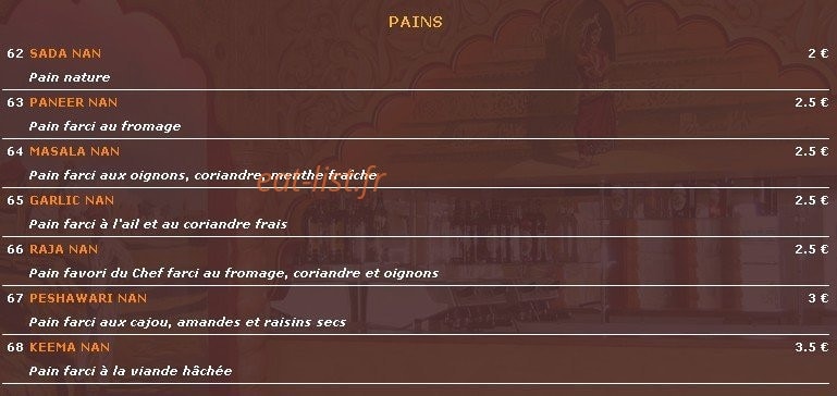 Raja — carte page 5