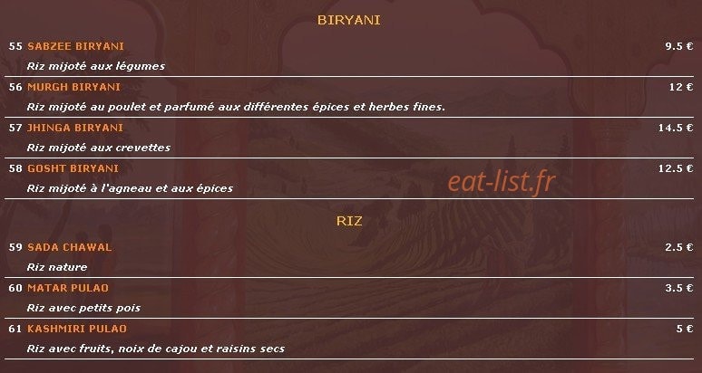 Raja — carte page 9