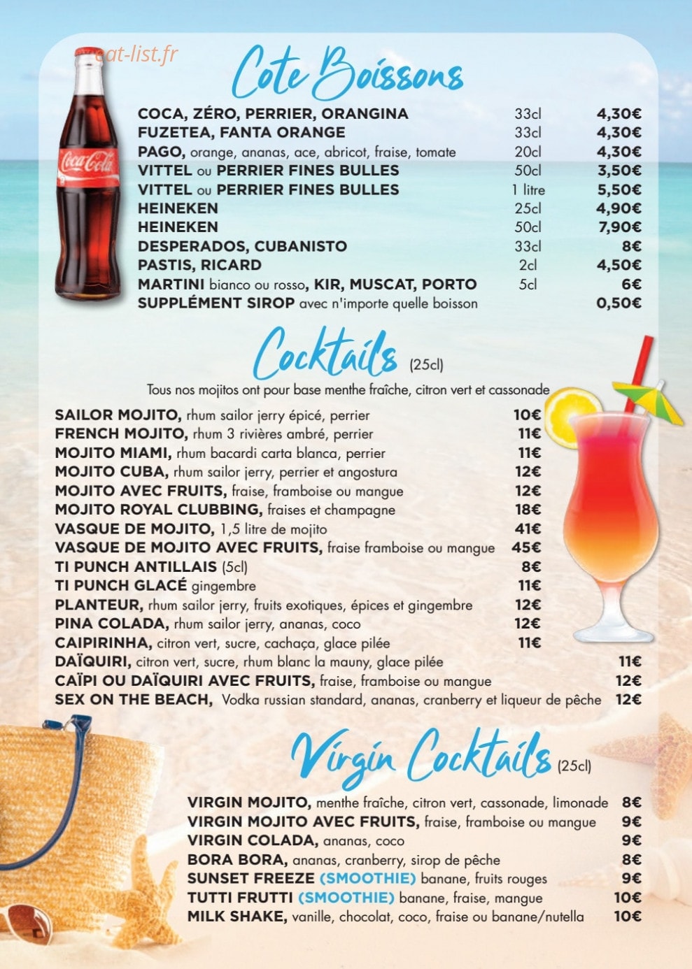 Rhumerie — carte page 8