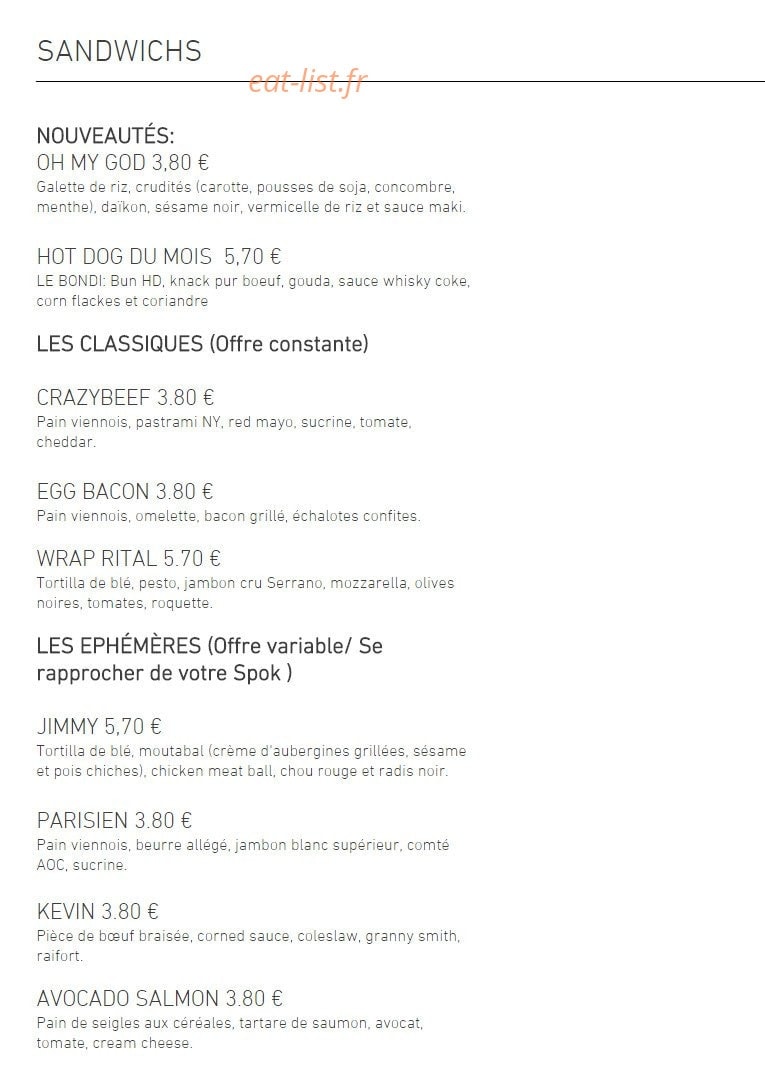 Spok — carte page 1