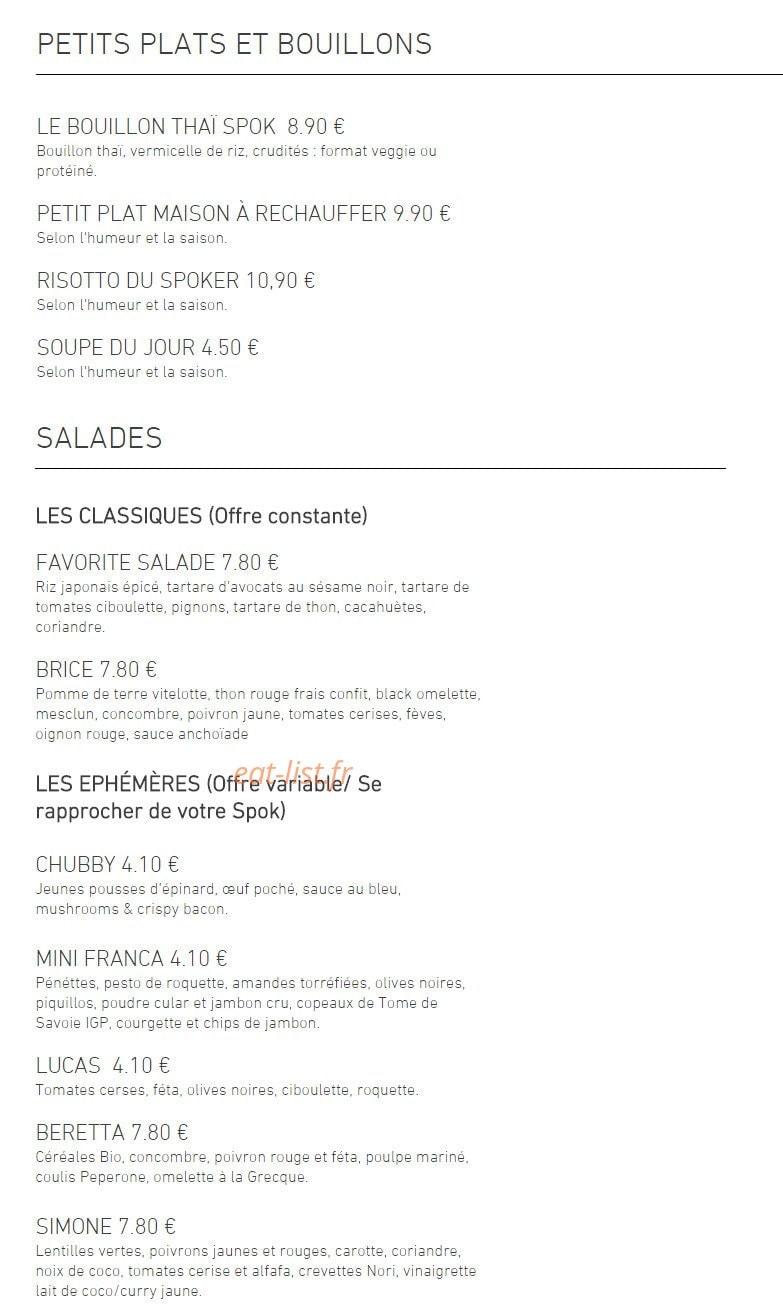 Spok — carte page 3
