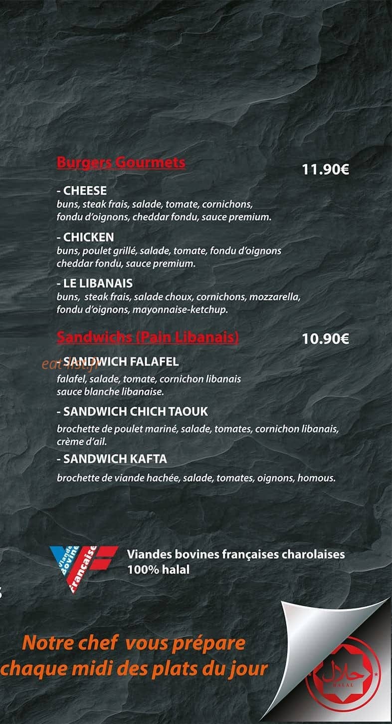 Steak Lounge — carte page 6