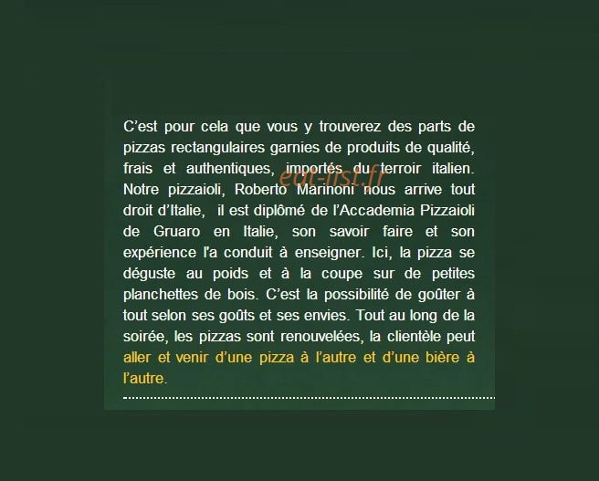 Black Stone — carte page 1
