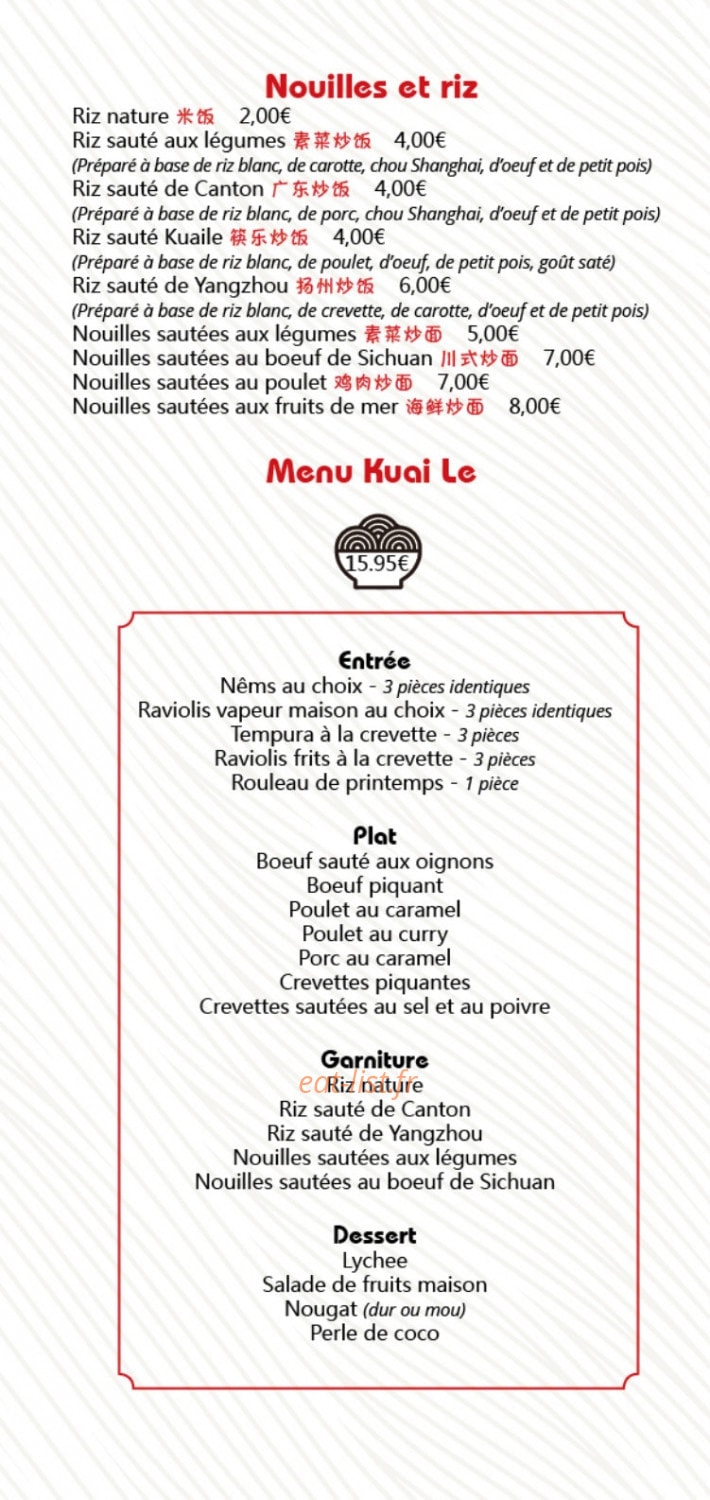 Bonheur & Baguette — carte page 5