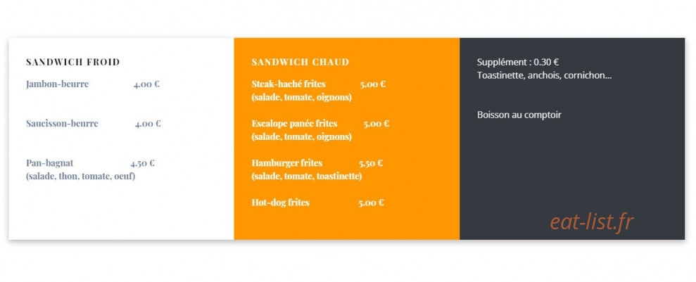 Brasserie Des Calanques — carte page 5