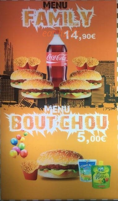 City Food — carte page 3