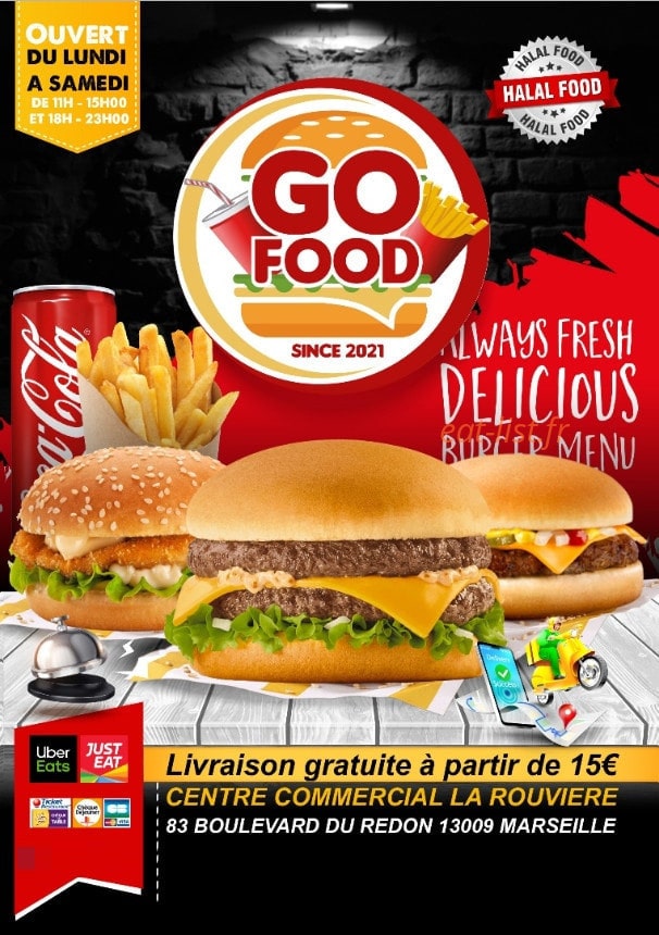 Go food — carte page 1