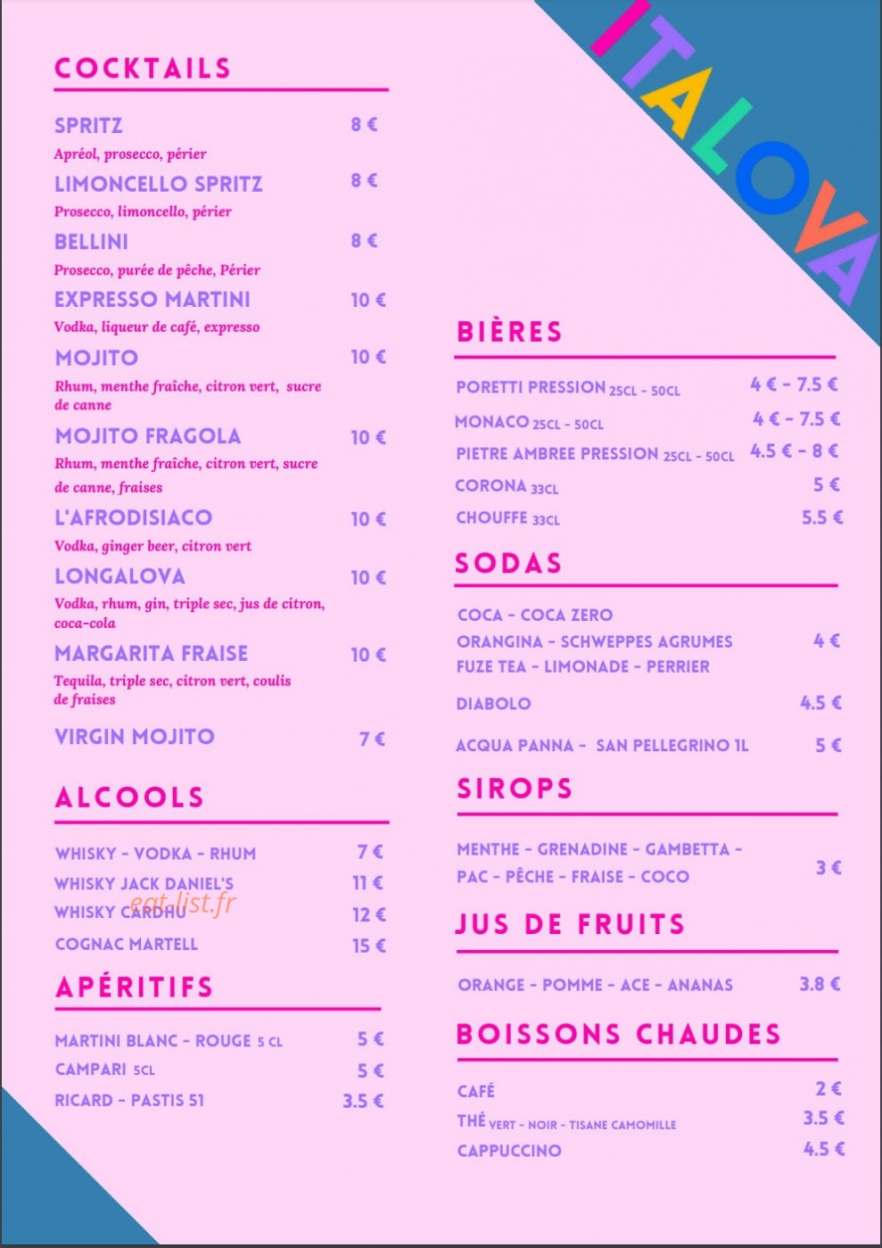 Italova — carte page 2