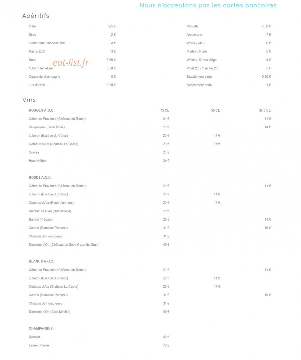 Le Chateau — carte page 5