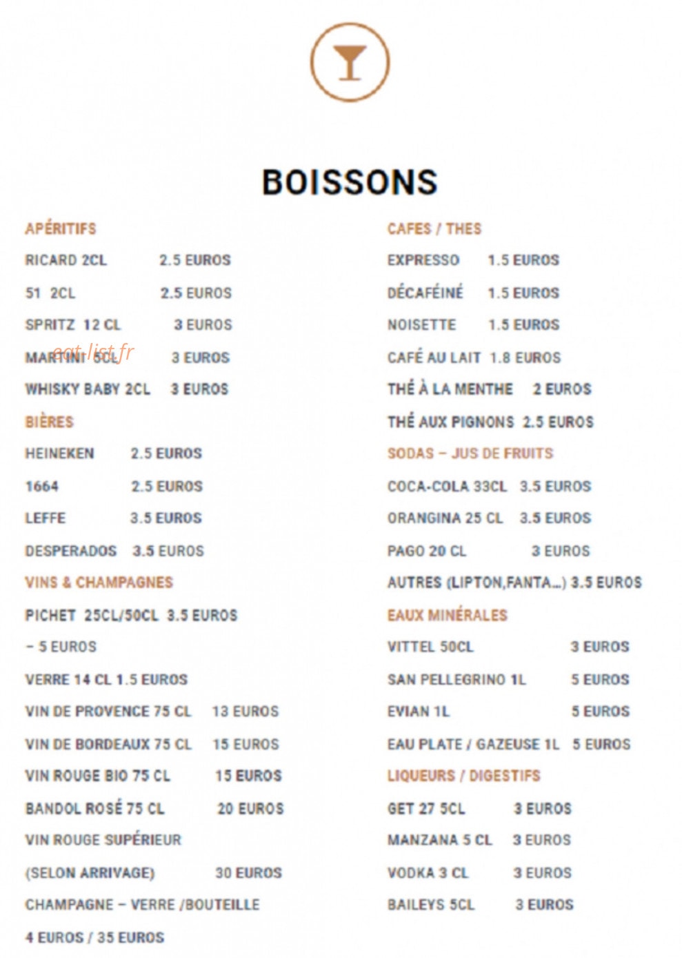 Le couscous du village — carte page 2
