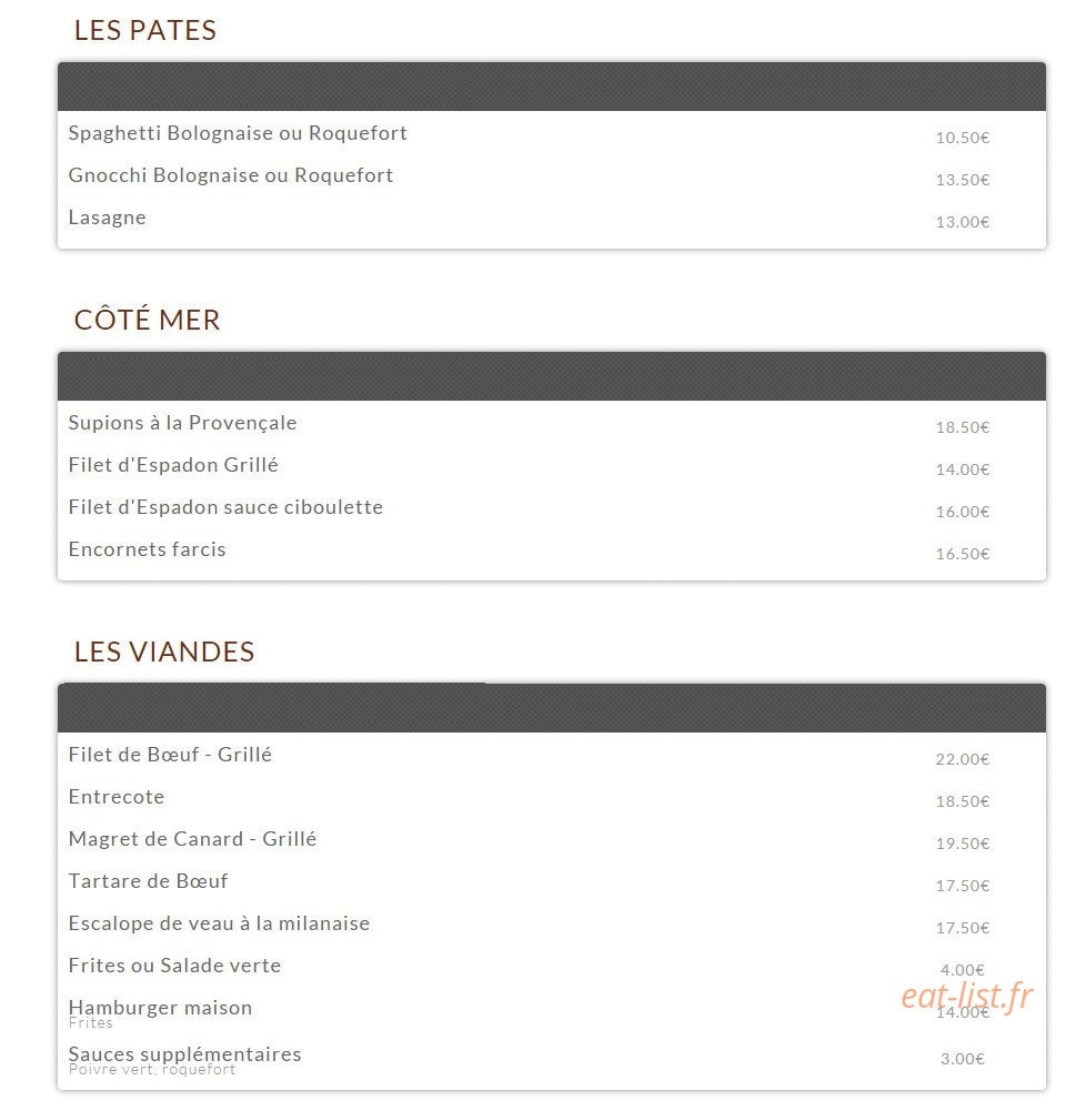 Les Tilleuls — carte page 3