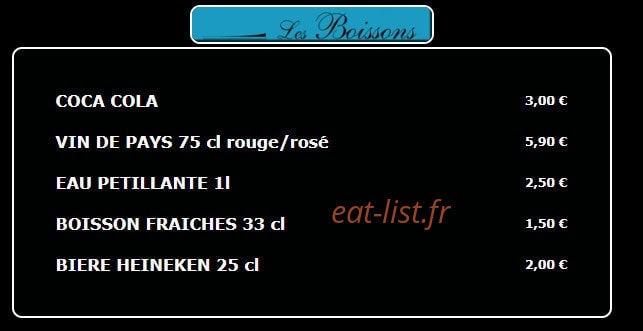 Lorenzo Pizza — carte page 5