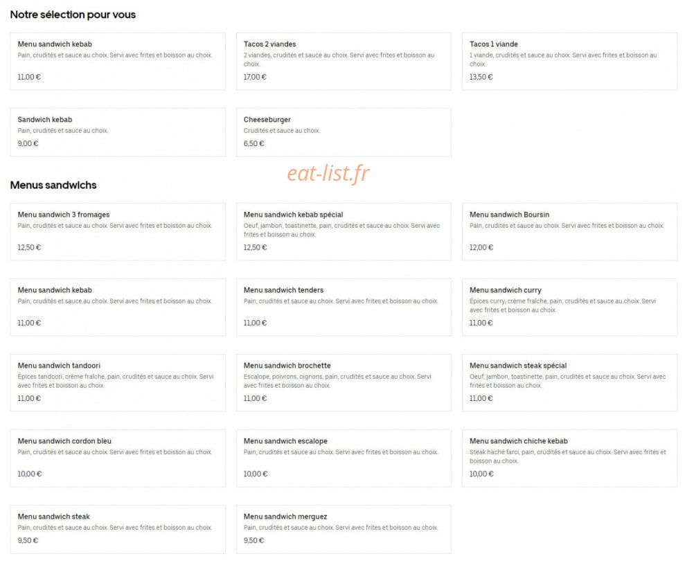 Top 20 — carte page 1