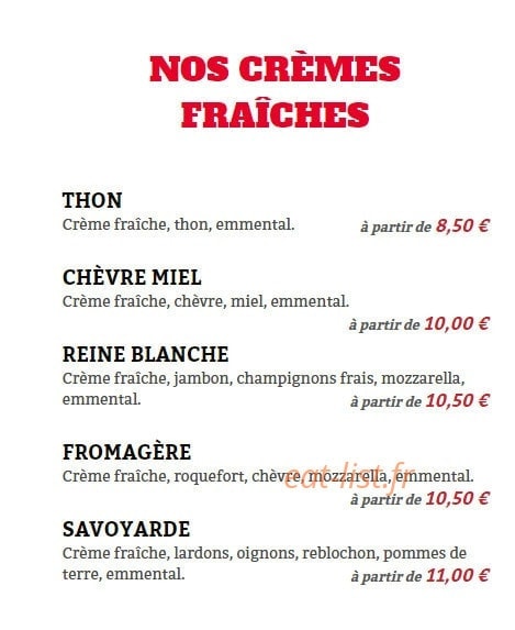 Pizza Pépone — carte page 2