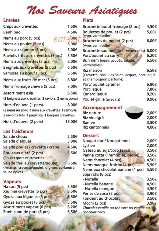 Koni Sushi — carte page 5