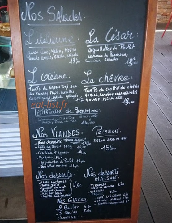Le jardin — carte page 1