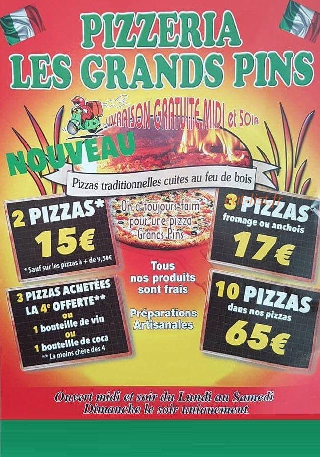 Les Grands Pins — carte page 1