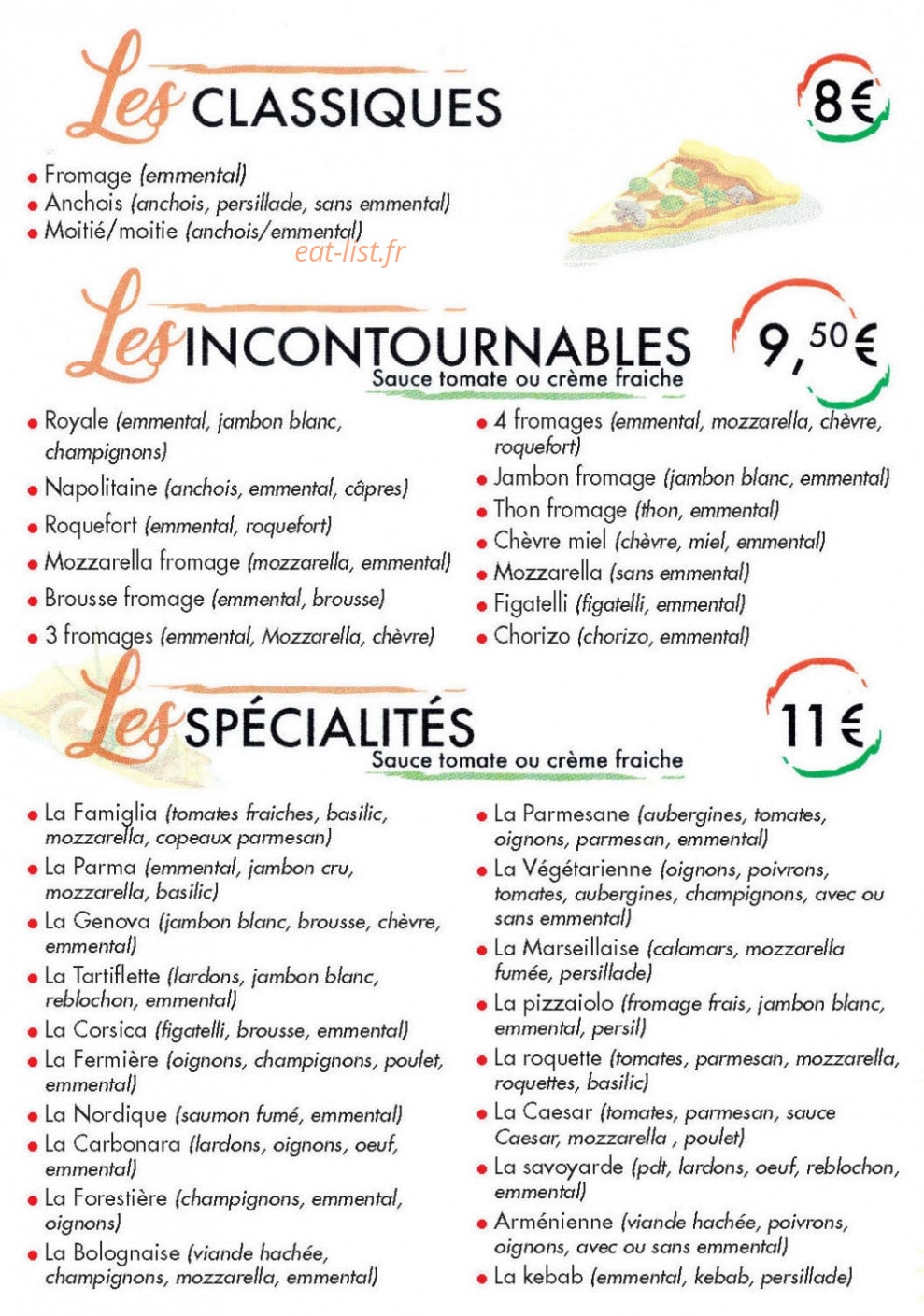 Pizza famiglia — carte page 2