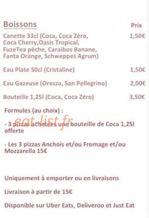 Pizza Tova — carte page 5