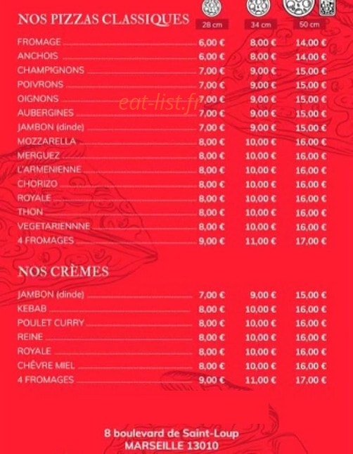 Pizzarro — carte page 1