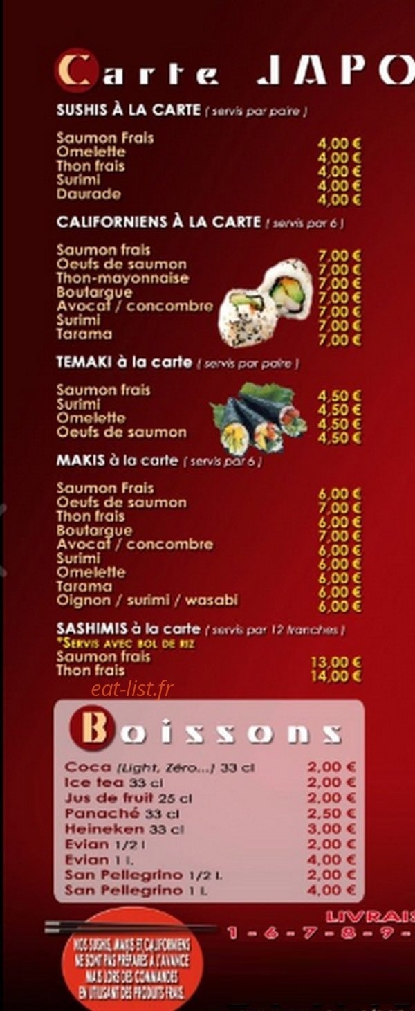 Presto pizza — carte page 4