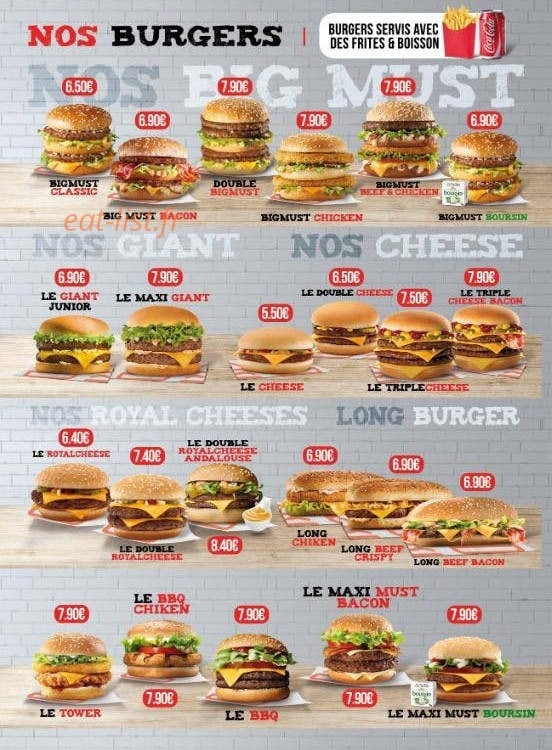 The must — carte page 2