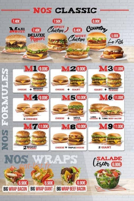 The must — carte page 3