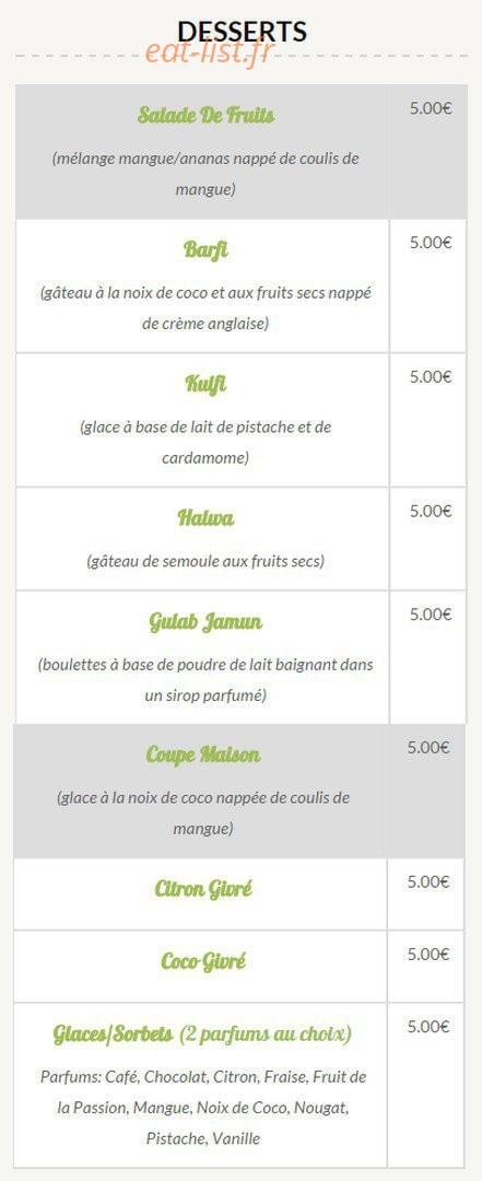 Le Thali — carte page 4