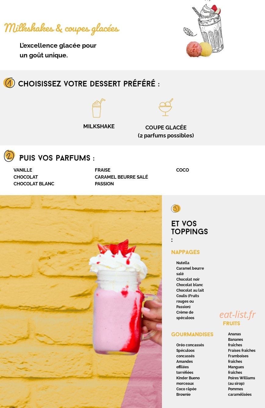 Crêpe Touch — carte page 8