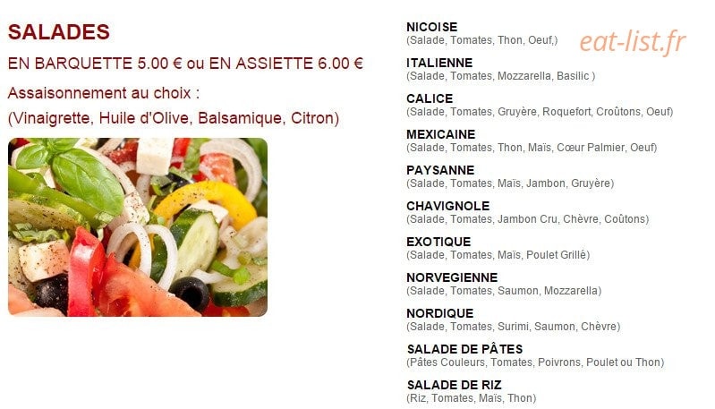 Le Calice — carte page 5