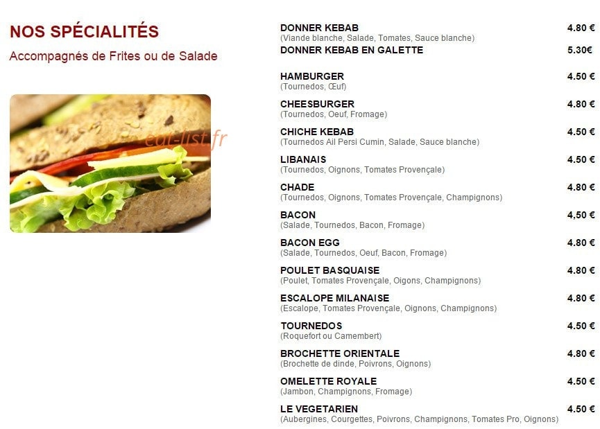 Le Calice — carte page 4