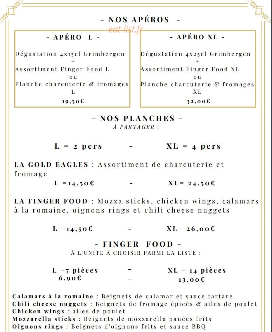 Le Gold Eagles — carte page 2