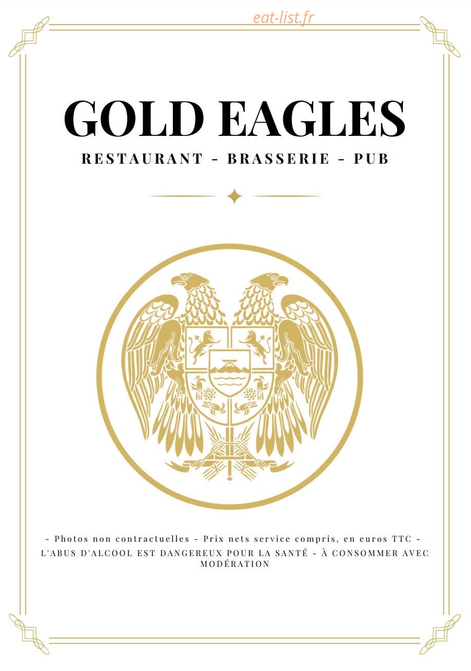 Le Gold Eagles — carte page 1