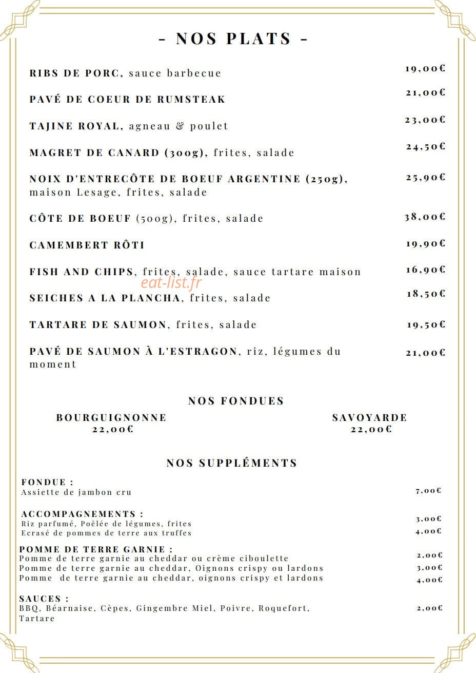 Le Gold Eagles — carte page 5