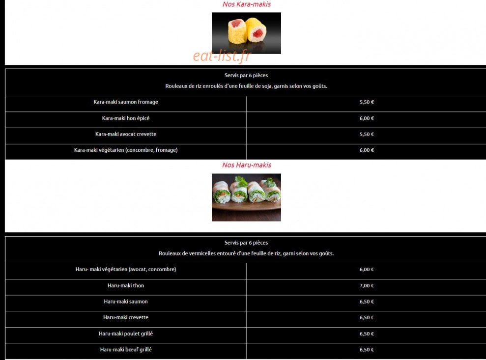 Le karma — carte page 4
