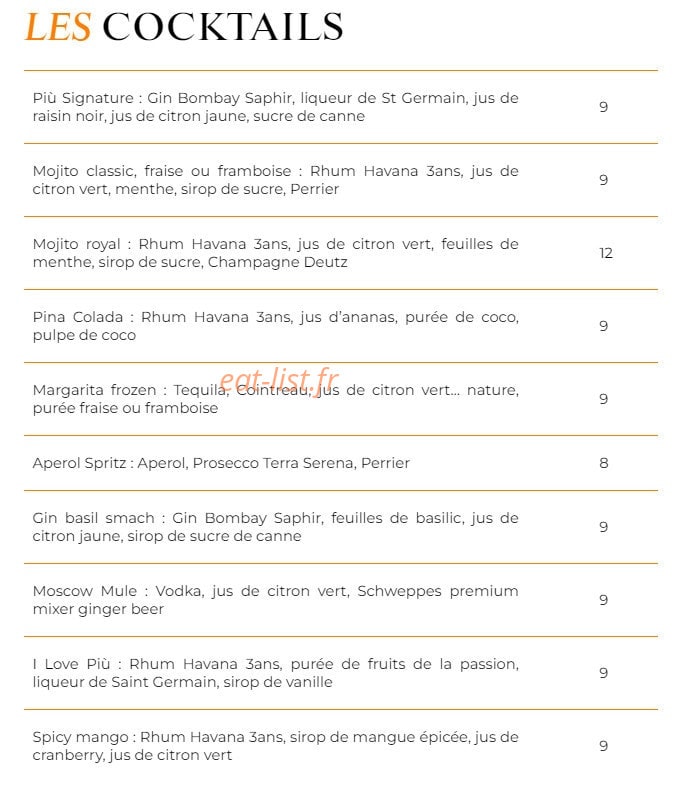 Più — carte page 13