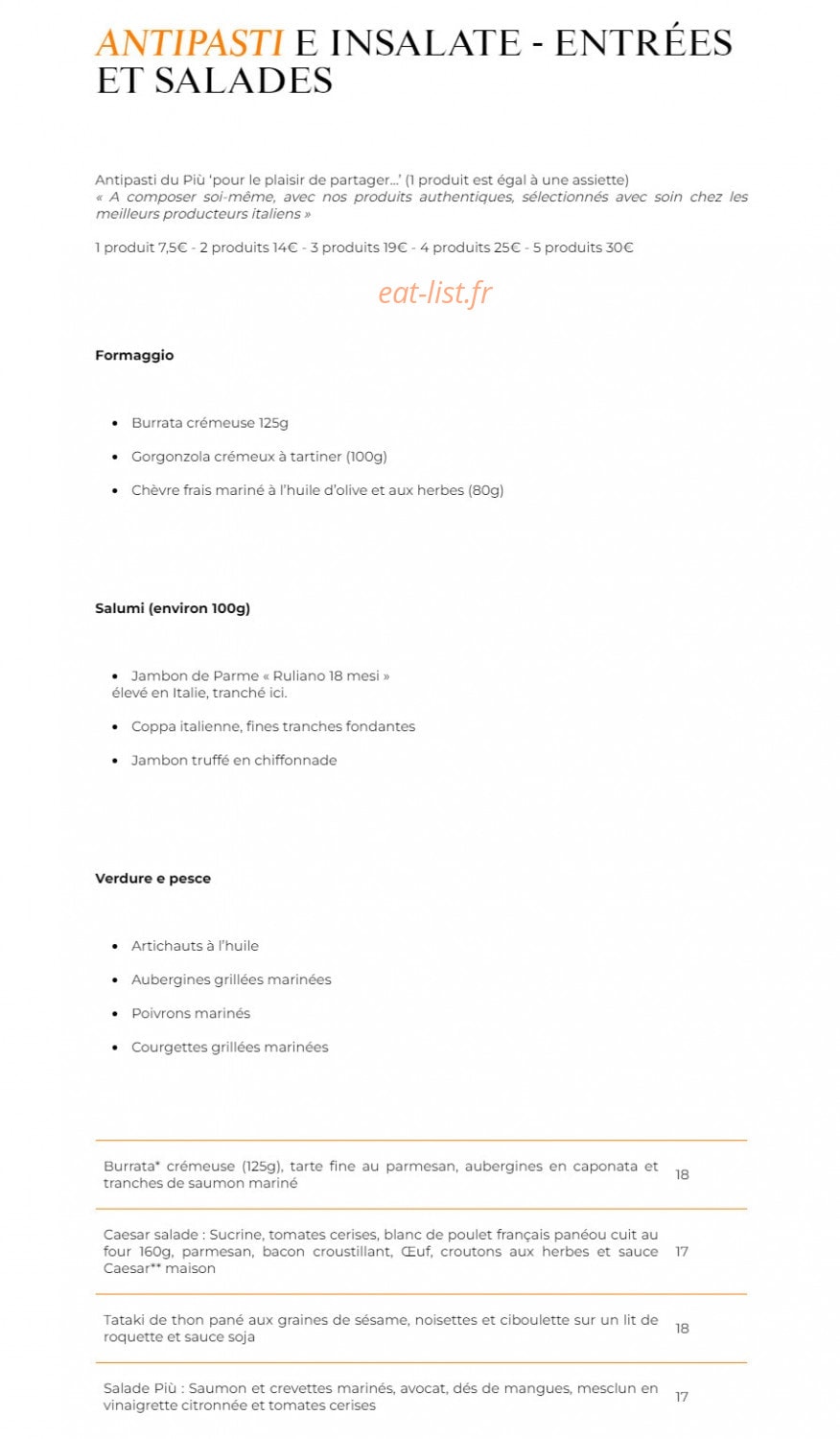 Più — carte page 2