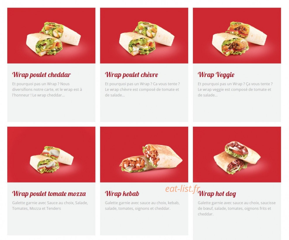 Tacos Avenue — carte page 6