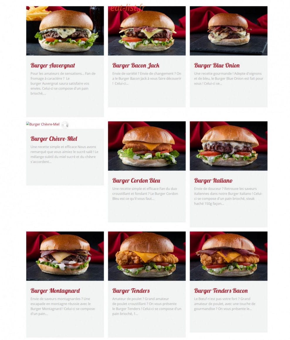 Tacos Avenue — carte page 8