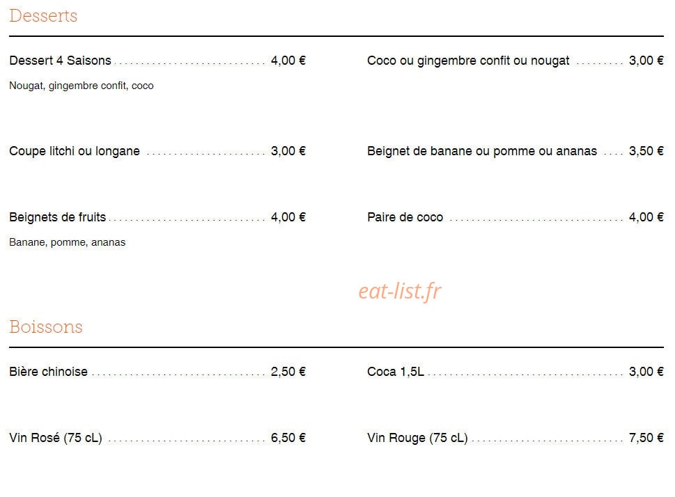 Allô Asia — carte page 7